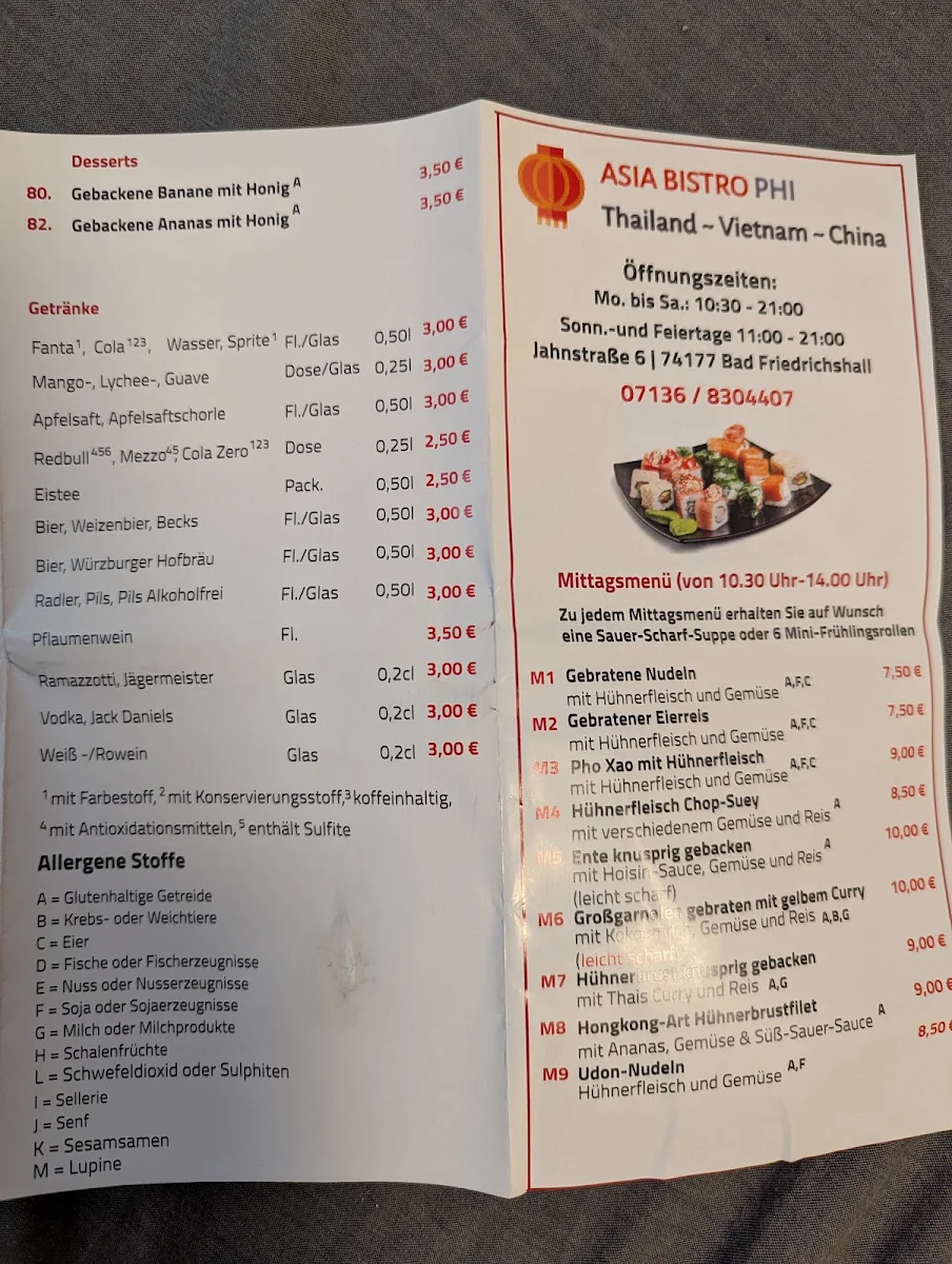 Speisekarte photo 2