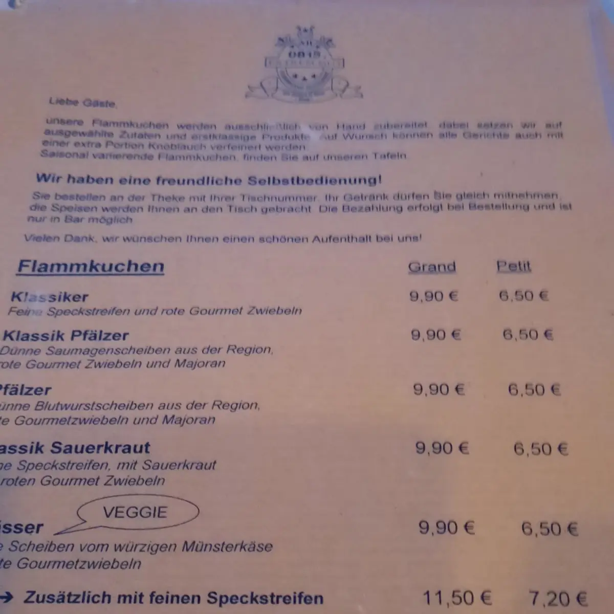 Speisekarte photo 4