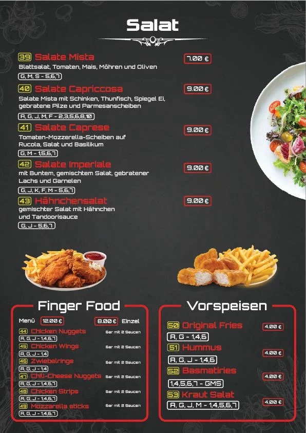 Speisekarte photo 1