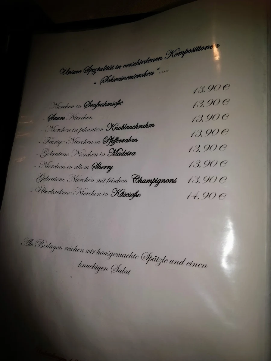 Speisekarte photo 3
