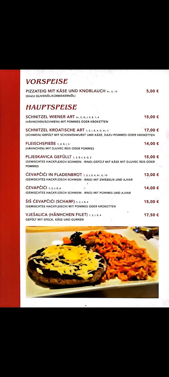 Speisekarte photo 2