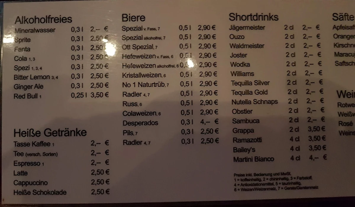Speisekarte photo 1