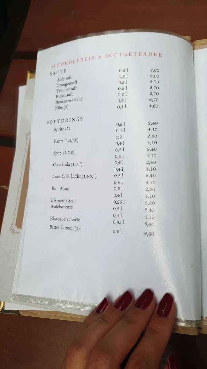 Speisekarte photo 5