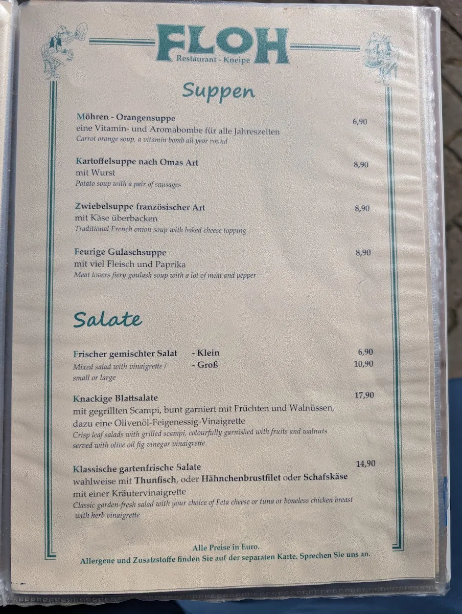 Speisekarte photo 1