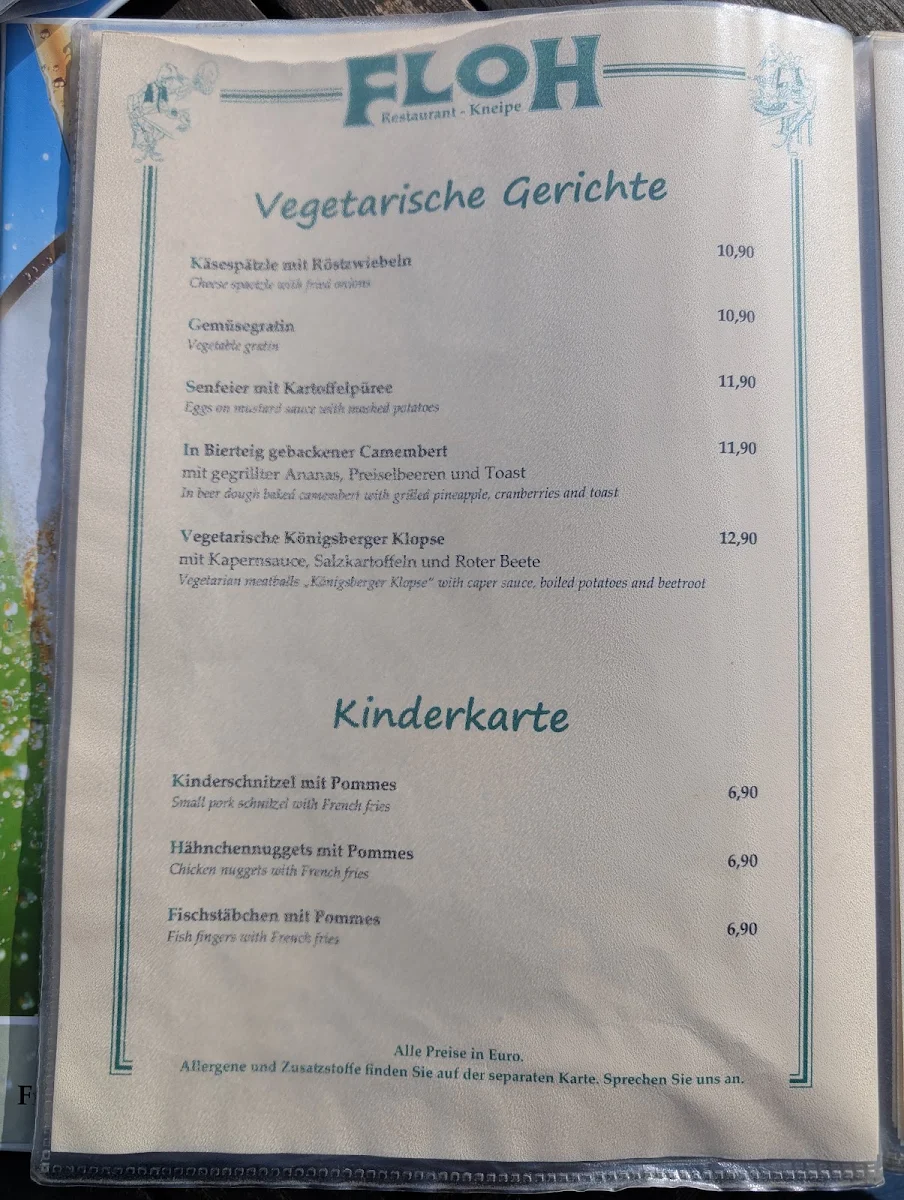 Speisekarte photo 4
