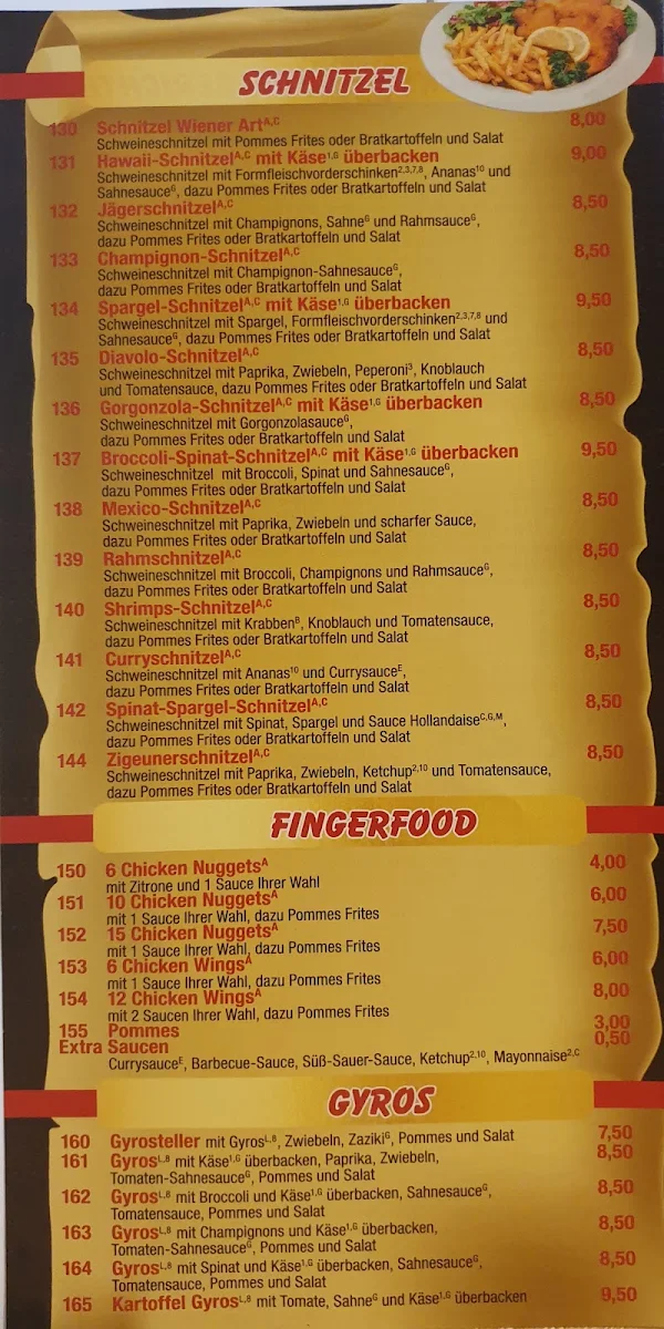 Speisekarte photo 2