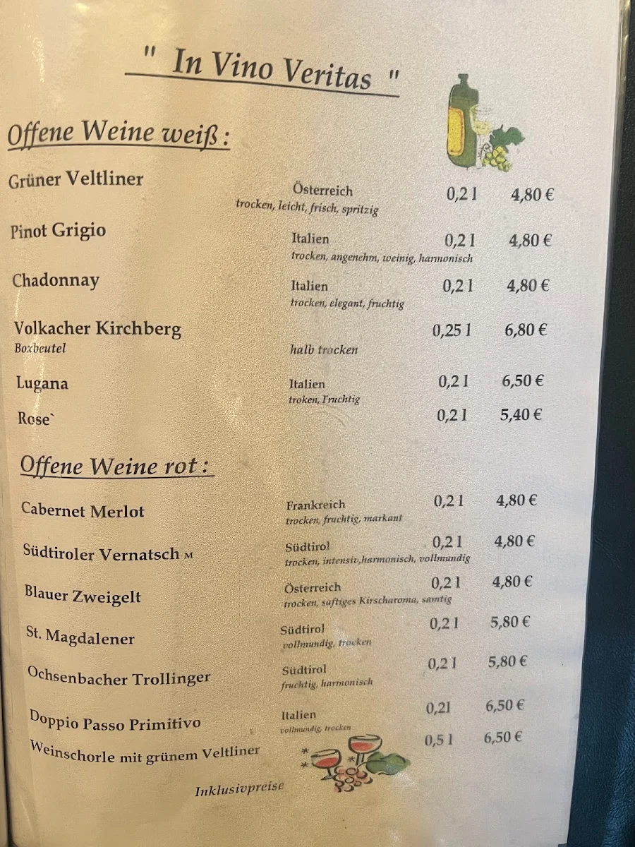Speisekarte photo 1