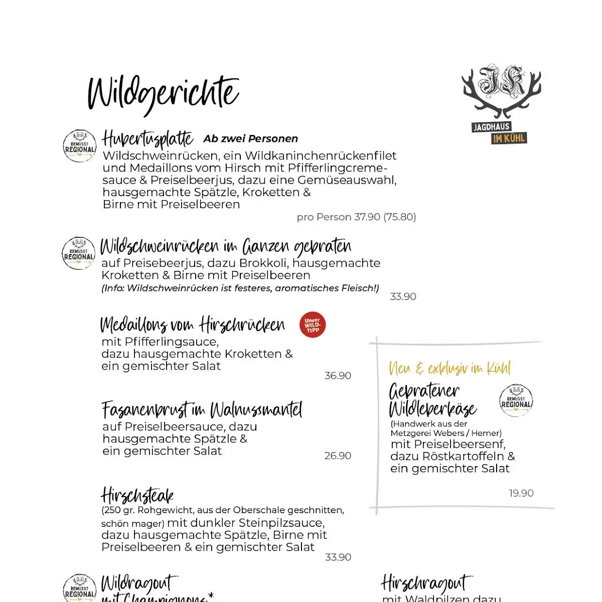Speisekarte photo 5