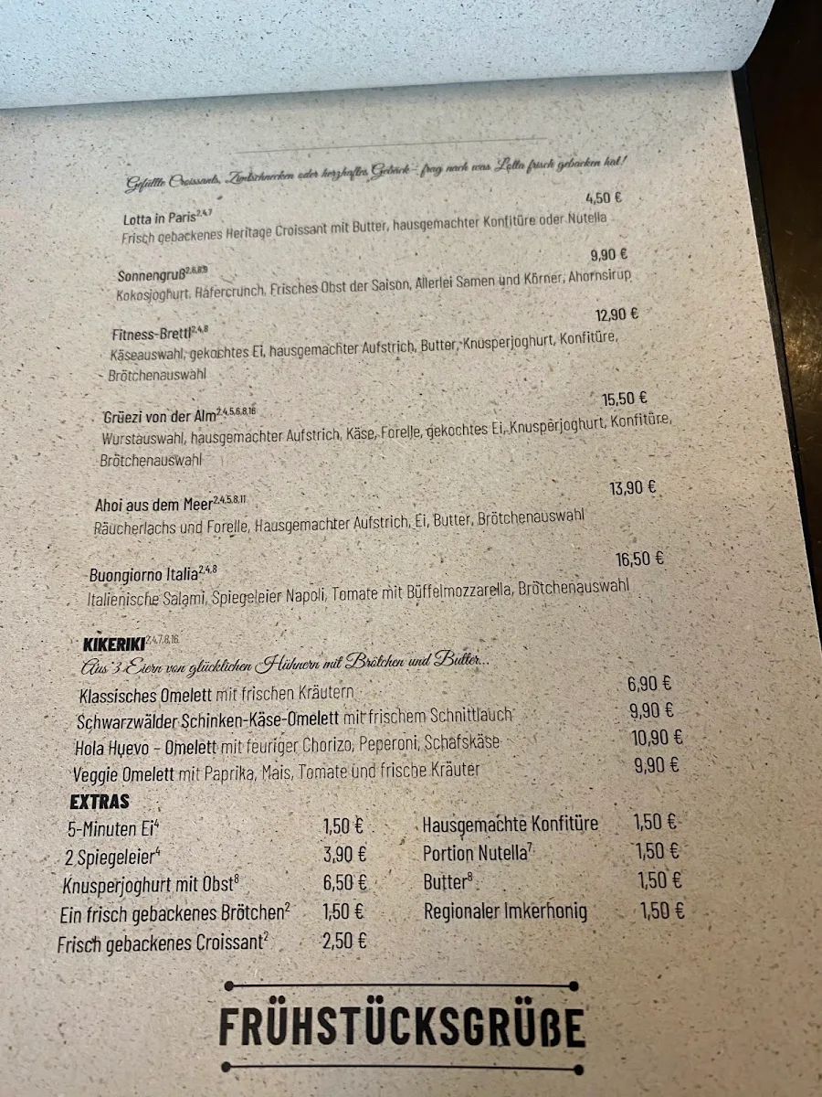 Speisekarte photo 1