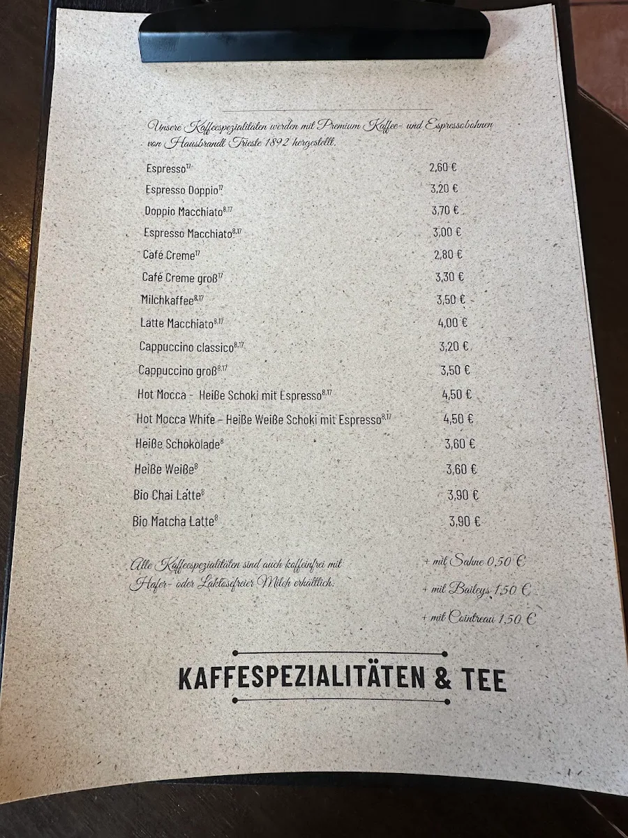 Speisekarte photo 6