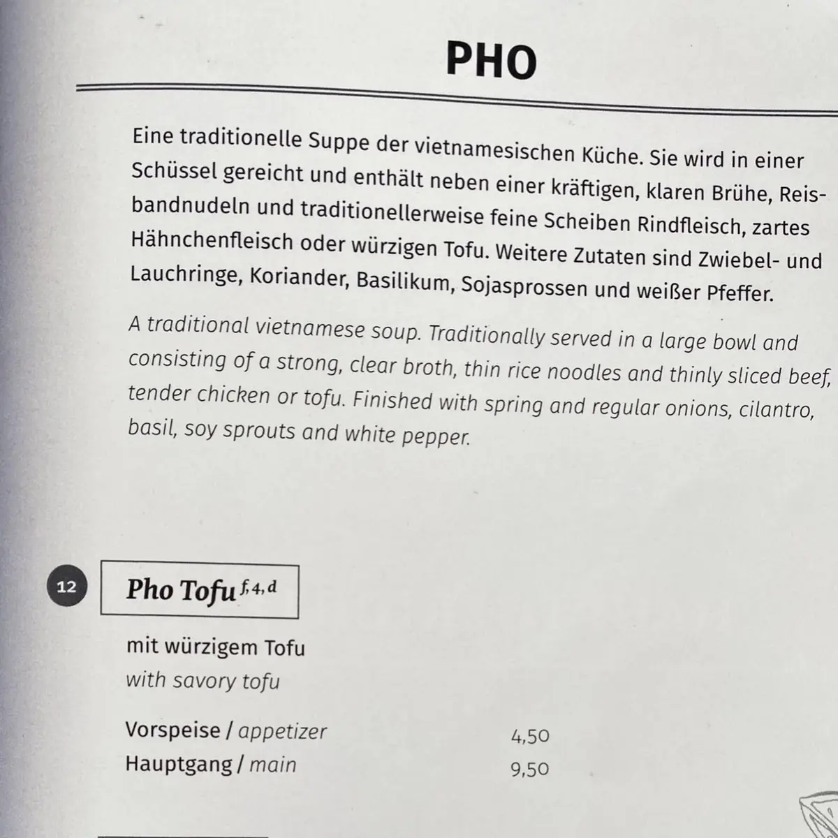 Speisekarte photo 6