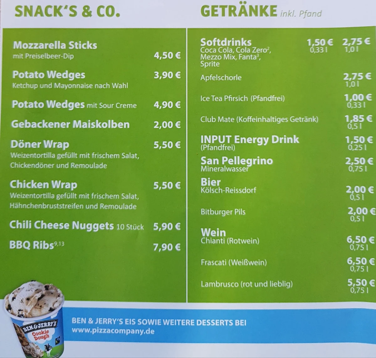 Speisekarte photo 6