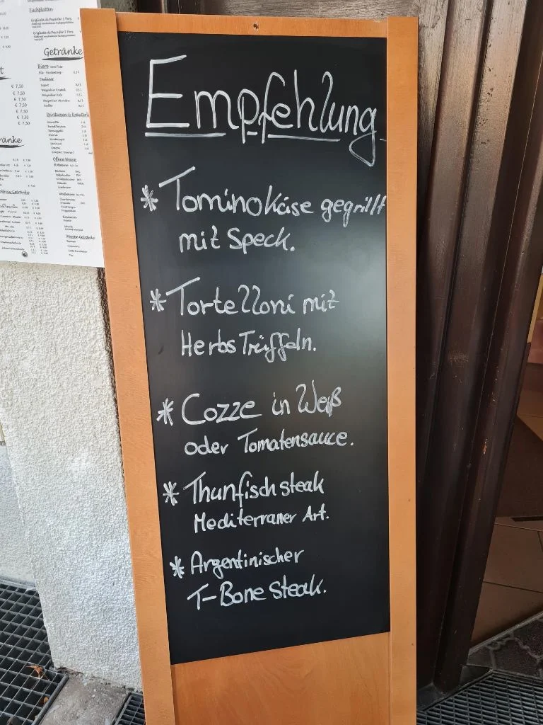 Speisekarte photo 1