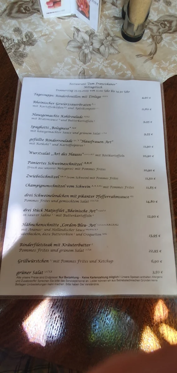 Speisekarte photo 4