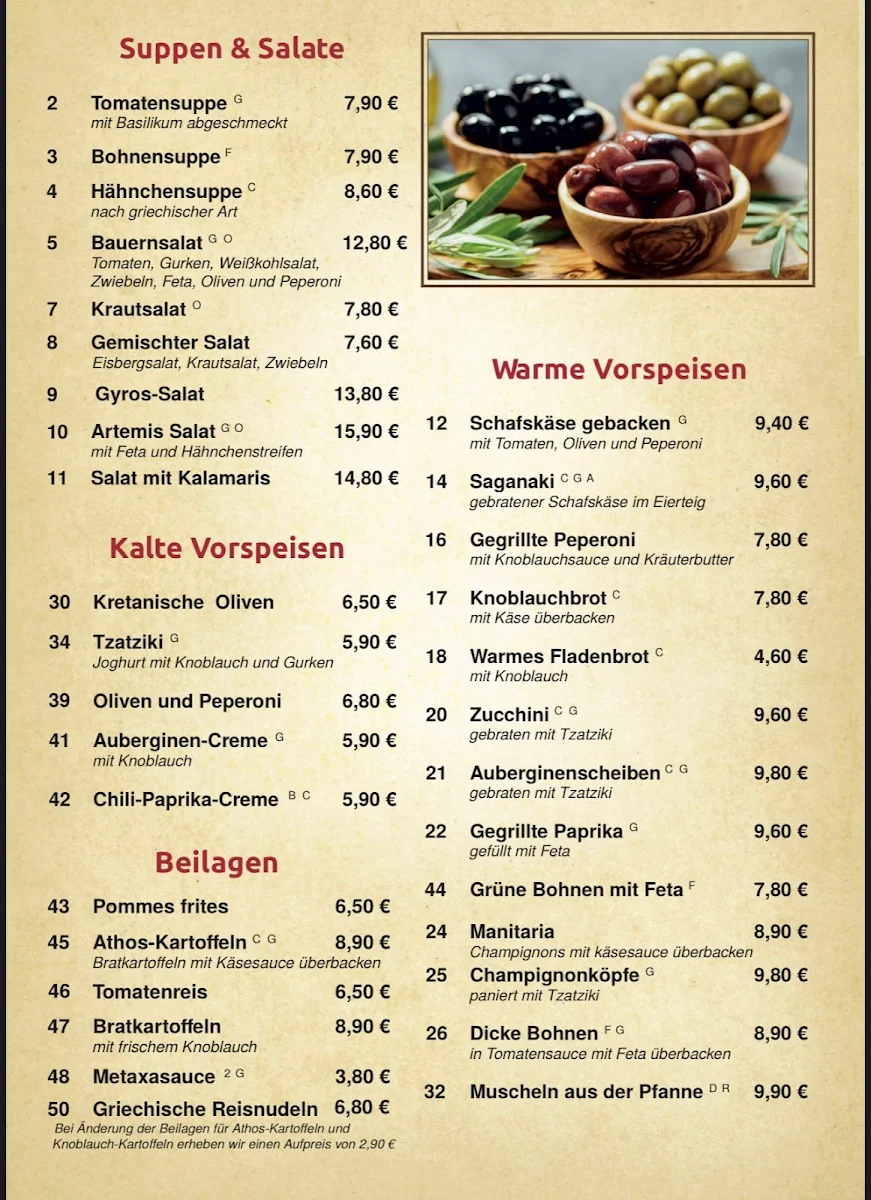 Speisekarte photo 4