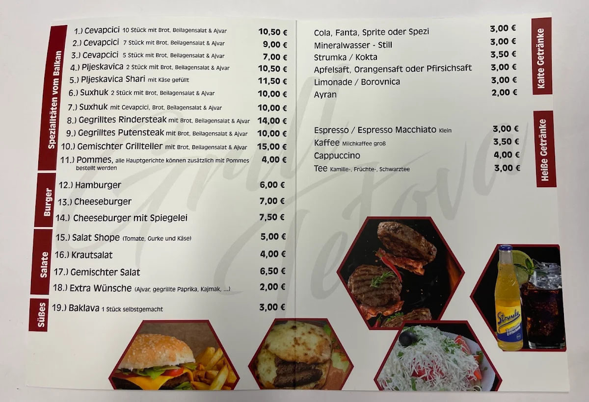 Speisekarte photo 1