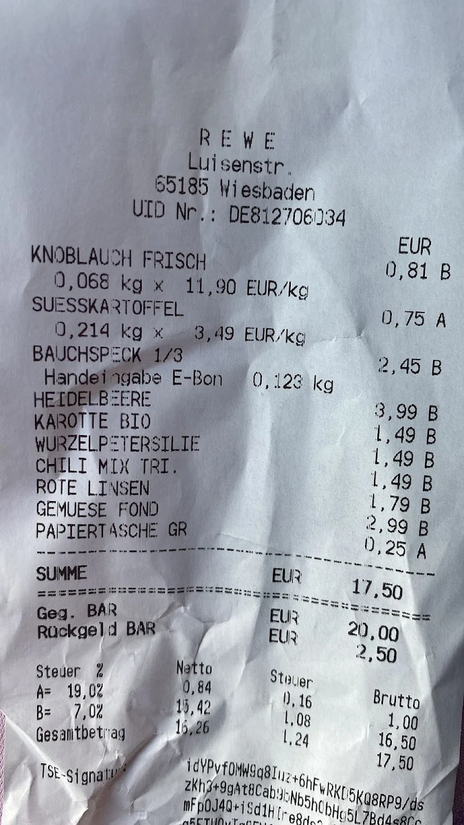 Speisekarte photo 5