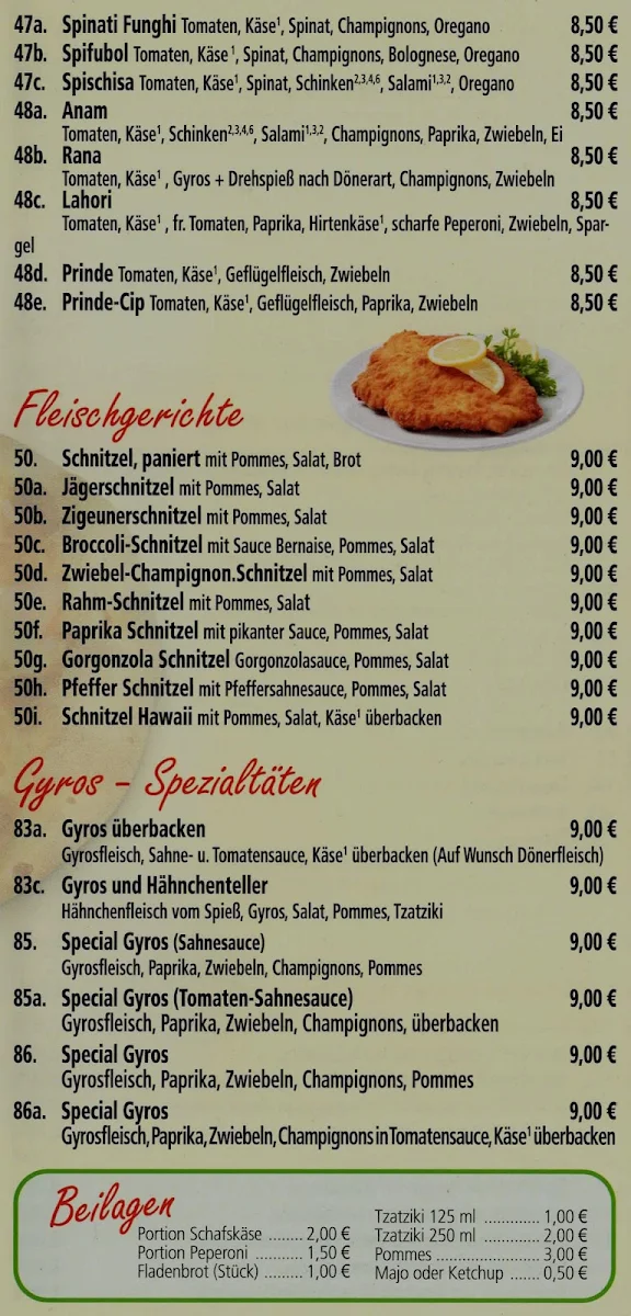 Speisekarte photo 3