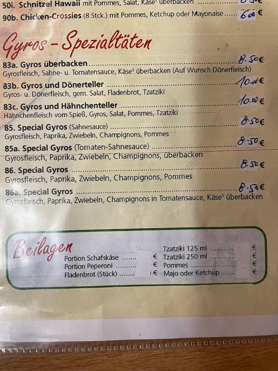 Speisekarte photo 4