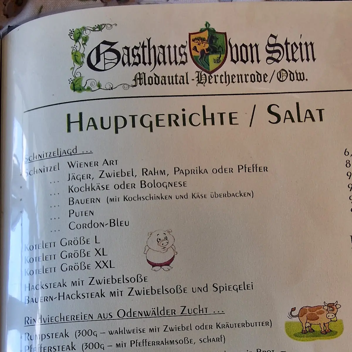 Speisekarte photo 5