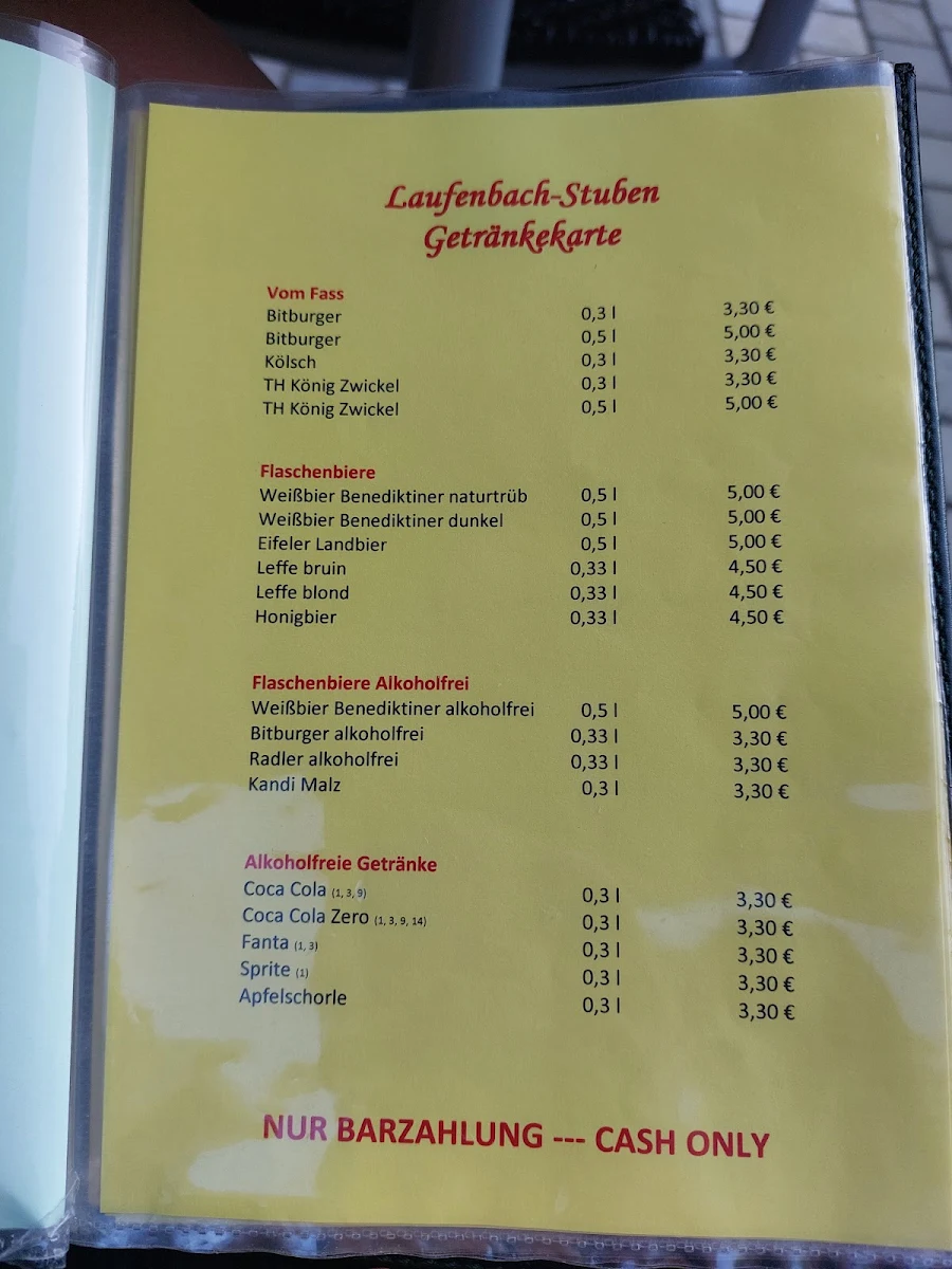 Speisekarte photo 2