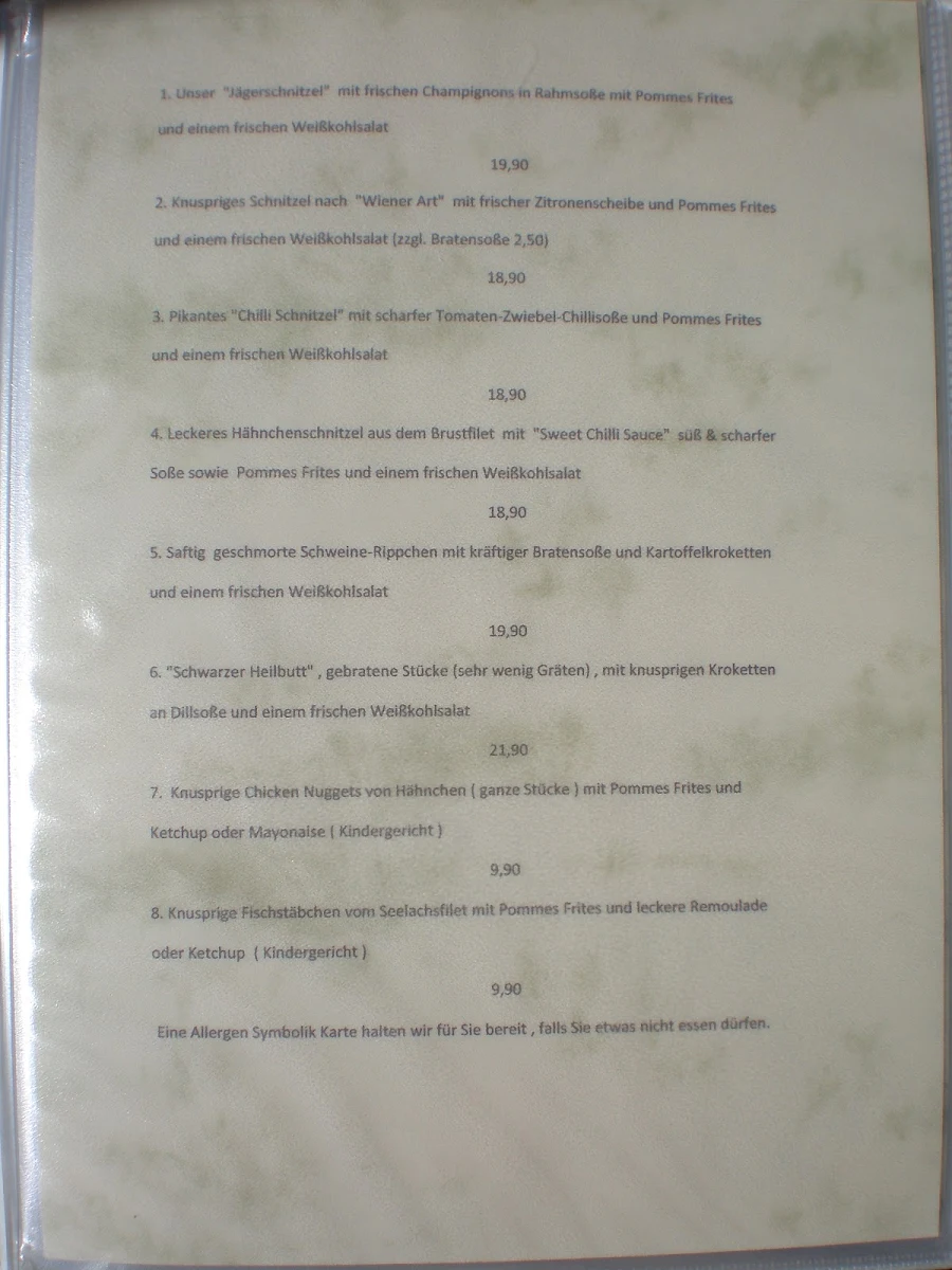 Speisekarte photo 2