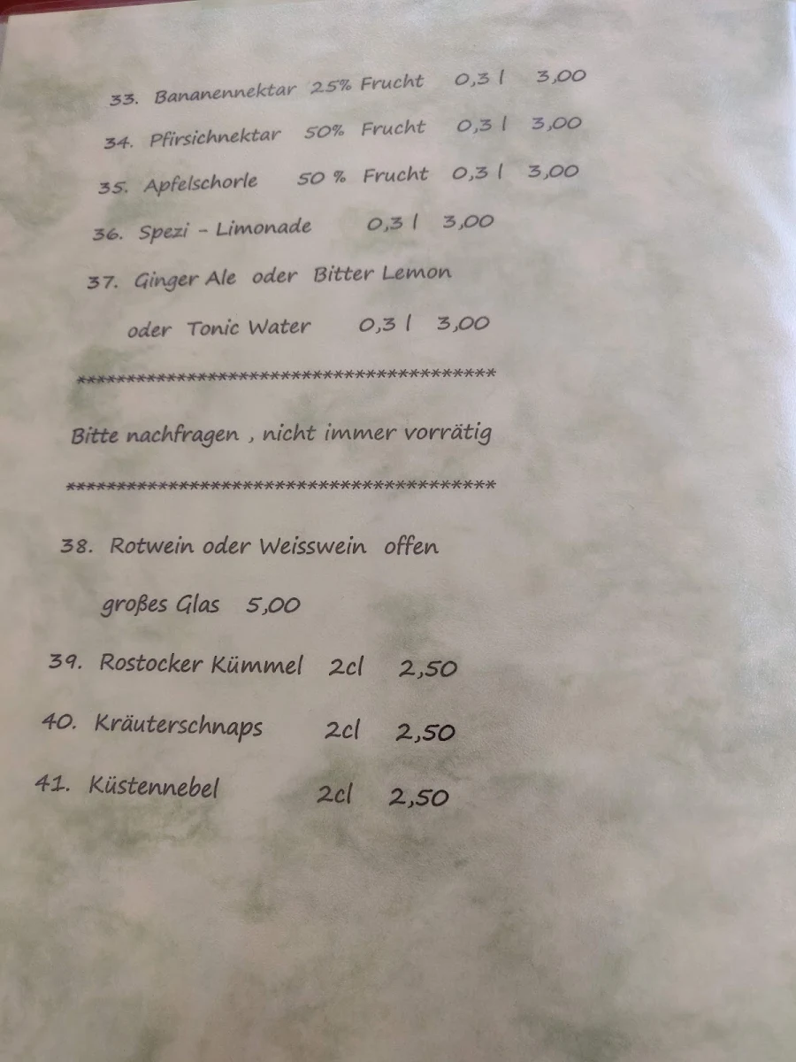 Speisekarte photo 5