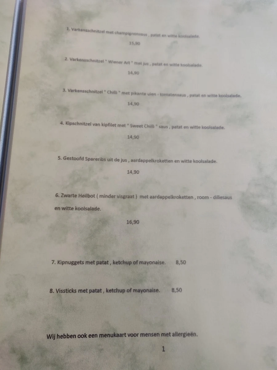 Speisekarte photo 6