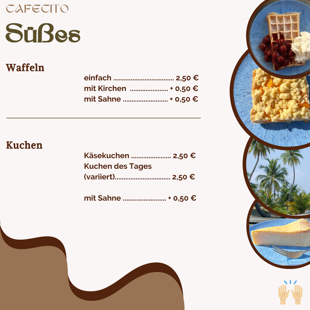 Speisekarte, Cafecito