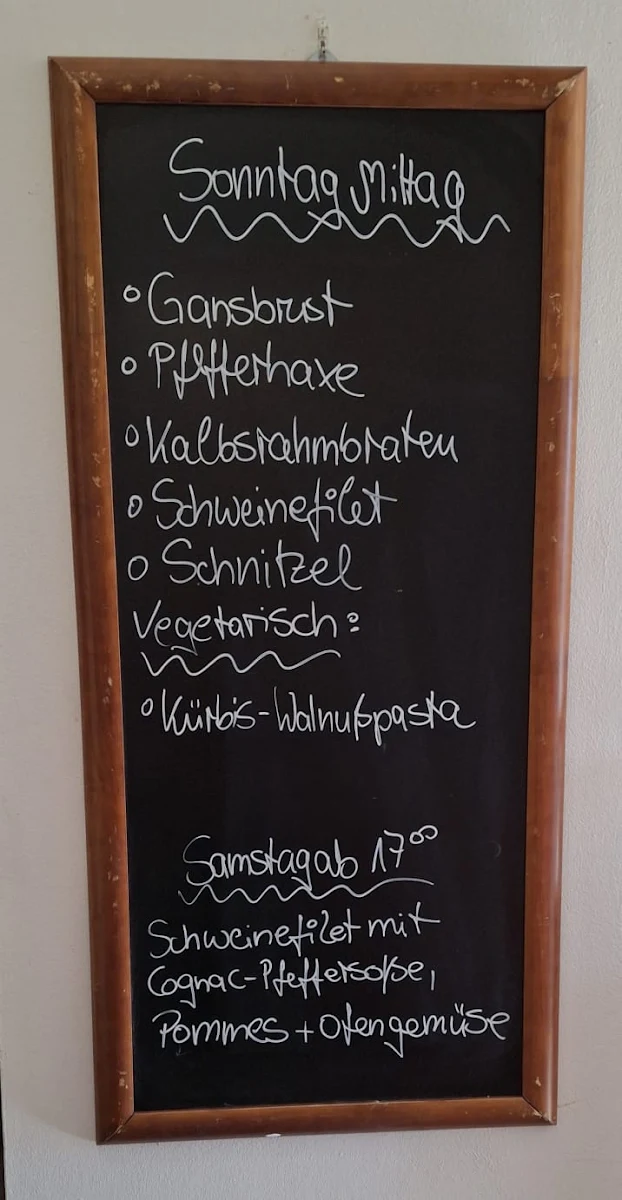 Speisekarte photo 1