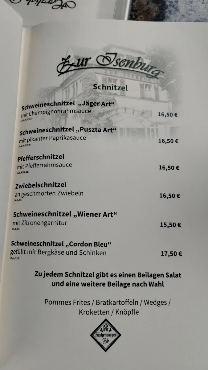 Speisekarte photo 1