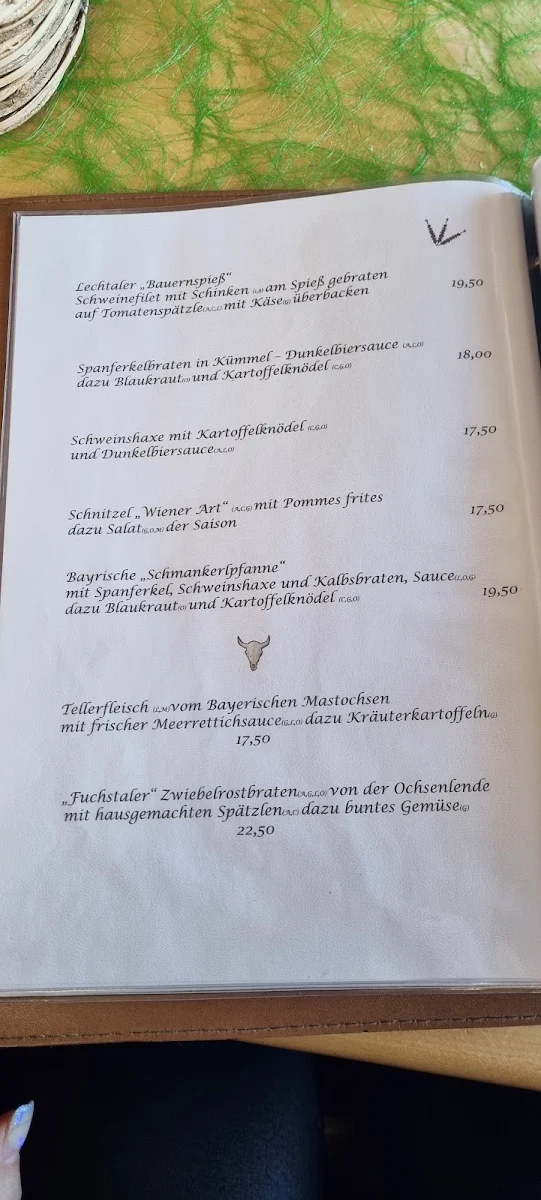 Speisekarte photo 5