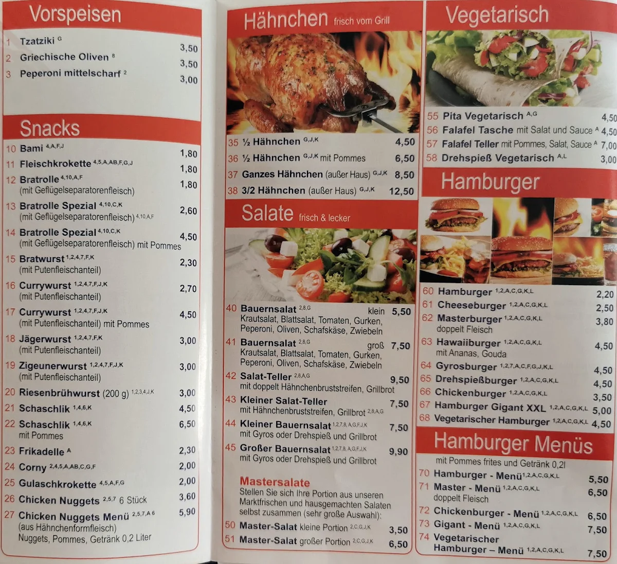 Speisekarte photo 3