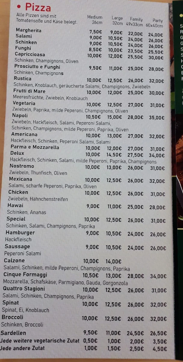 Speisekarte photo 1