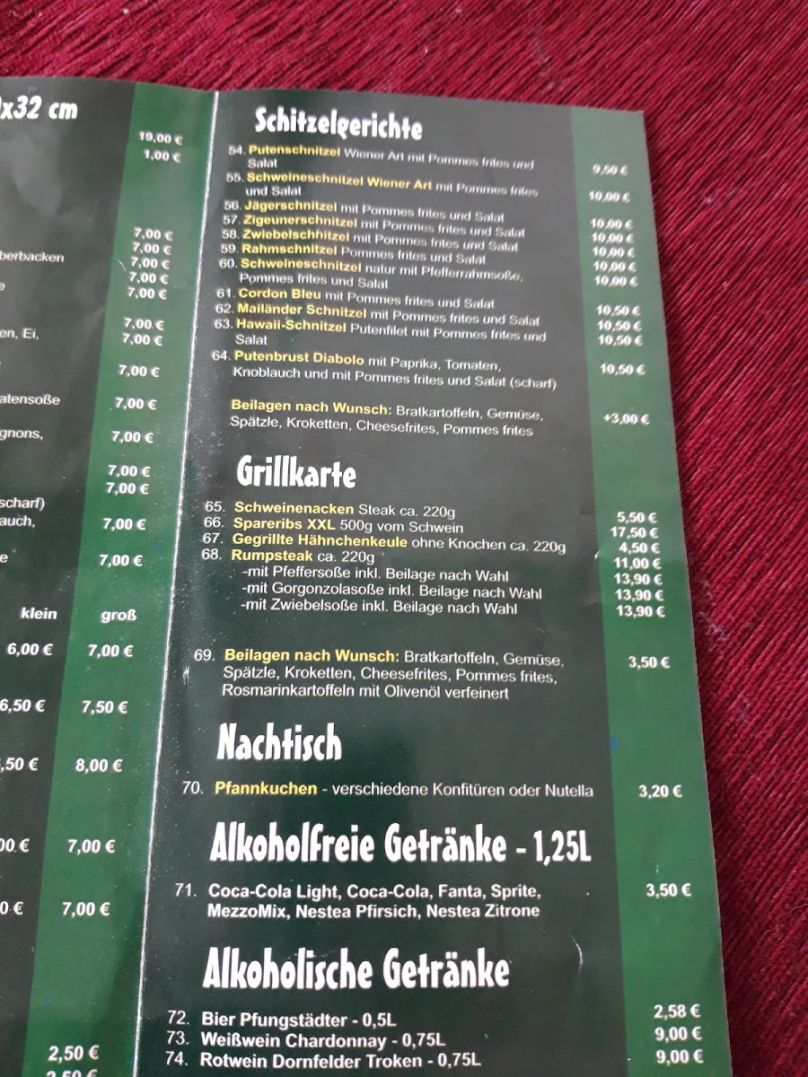 Speisekarte photo 3