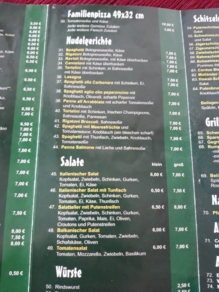 Speisekarte photo 4