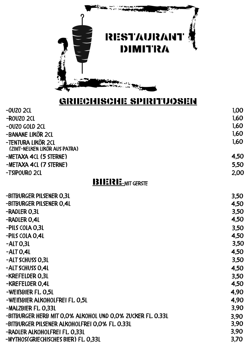 Speisekarte photo 1