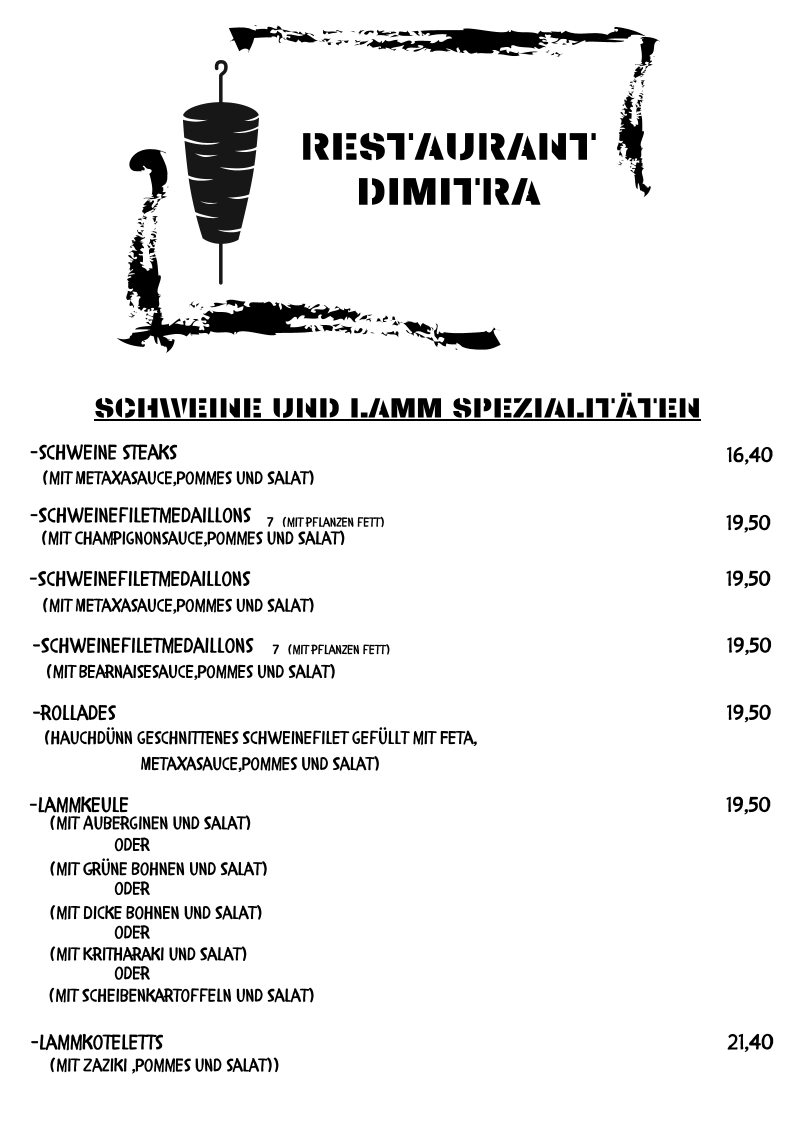 Speisekarte photo 10