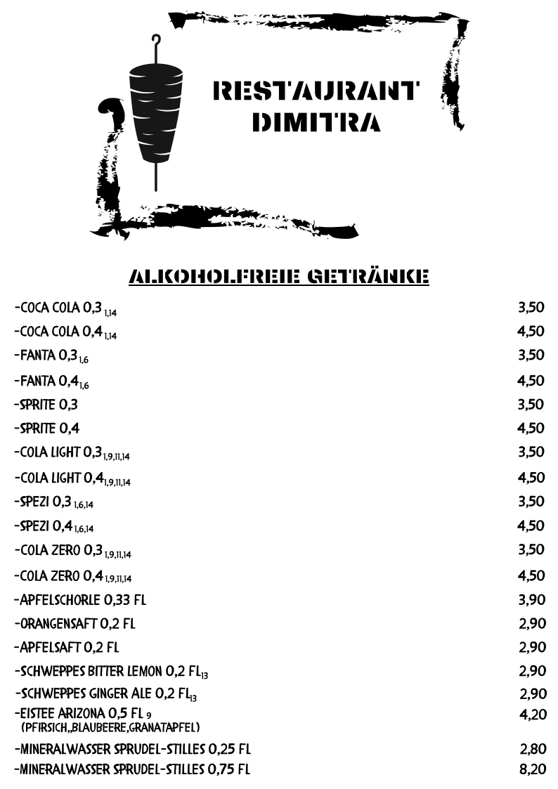 Speisekarte photo 6