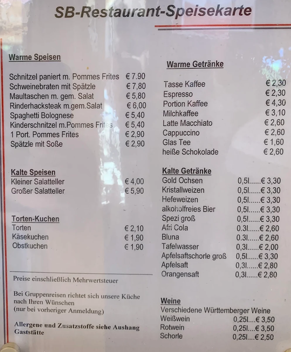 Speisekarte photo 2