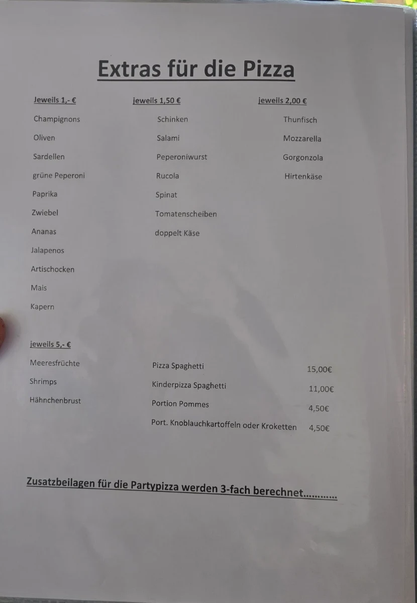 Speisekarte photo 3
