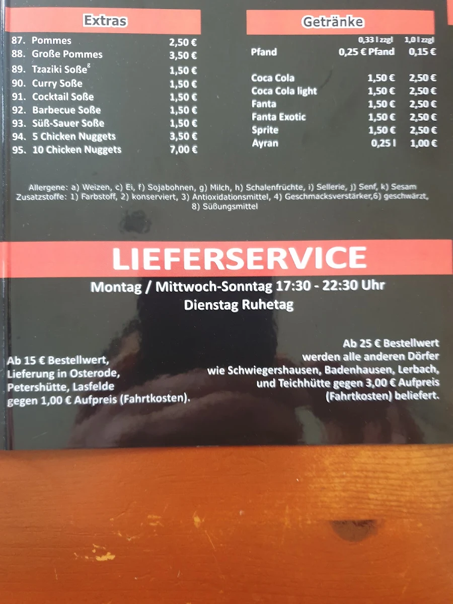 Speisekarte photo 10