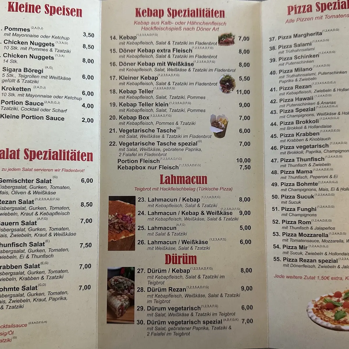 Speisekarte photo 5