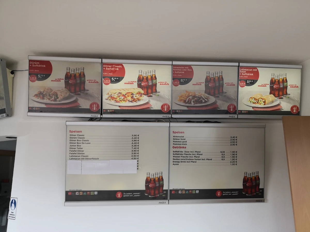 Speisekarte, Restaurant Istanbul In