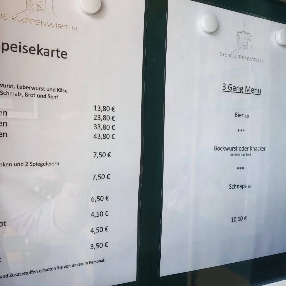 Speisekarte photo 1
