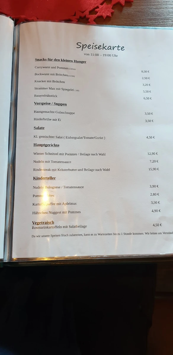 Speisekarte photo 5