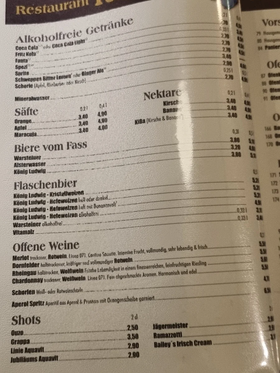Speisekarte photo 2