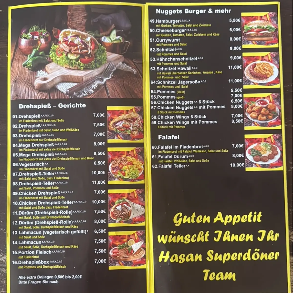 Speisekarte photo 1