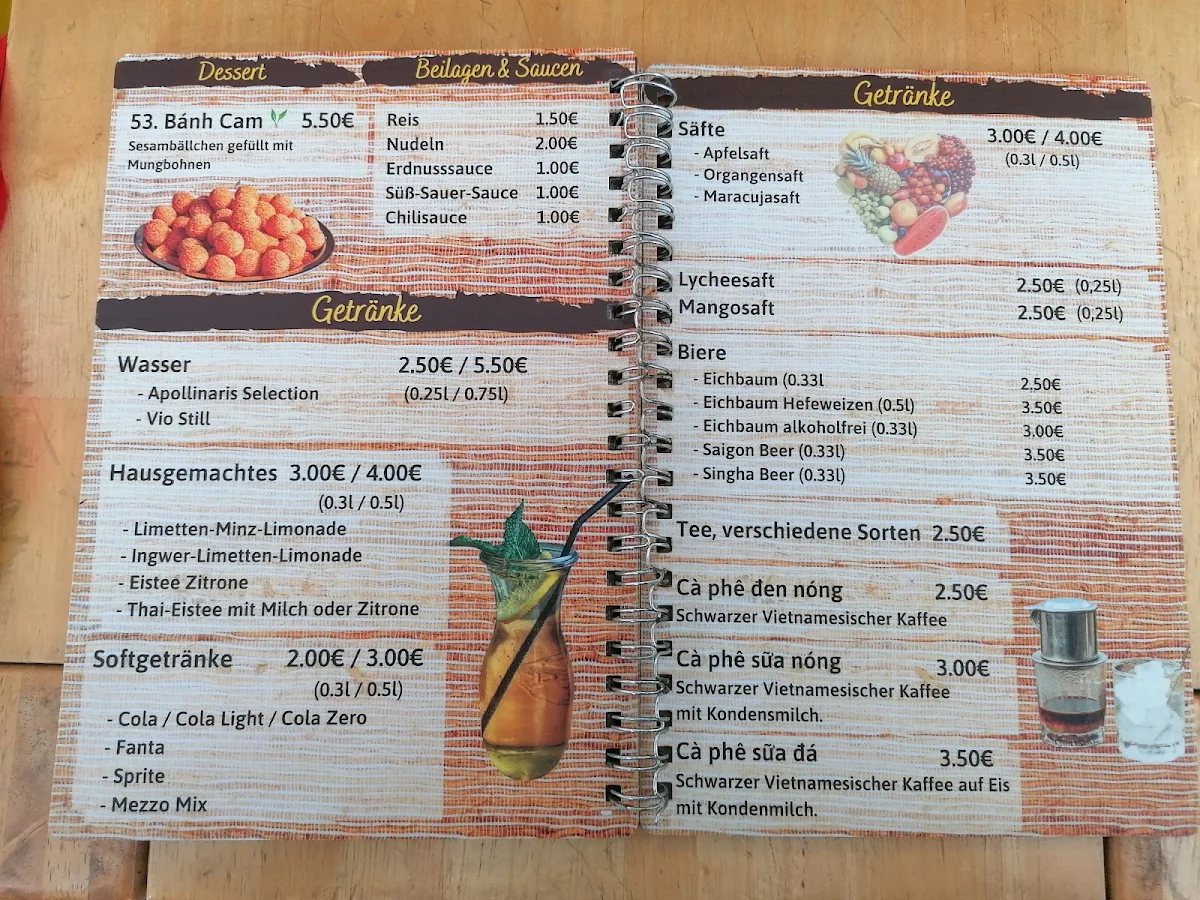 Speisekarte, Street Kitchen Chili