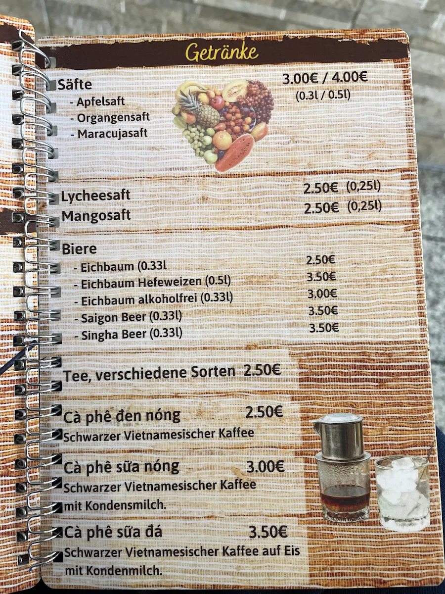 Speisekarte, Street Kitchen Chili